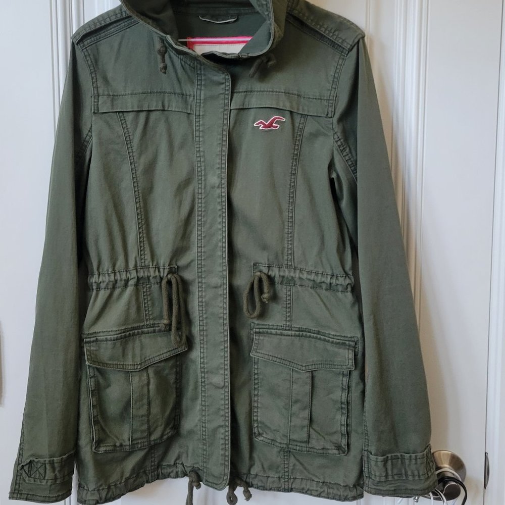 Hollister Green Utility Jacket